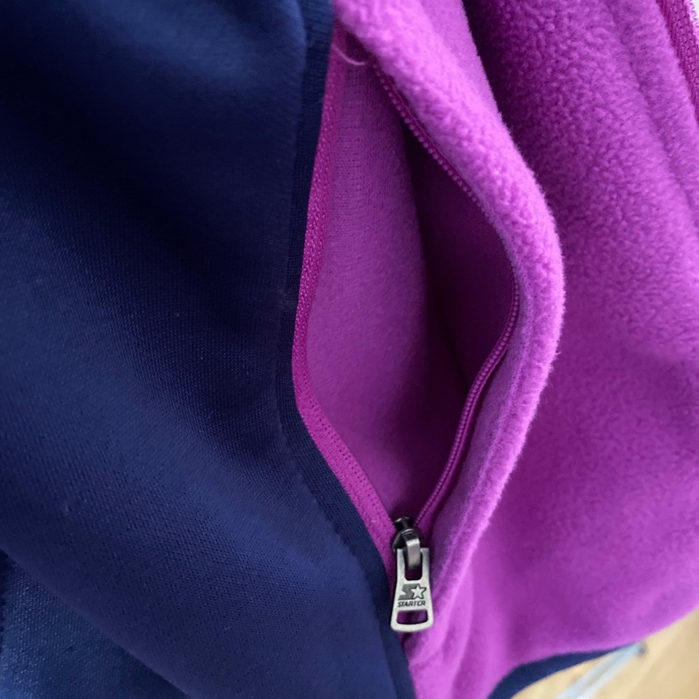 Ladies Polyester Fleece Jacket by Starter XS - Picture 6 of 7
